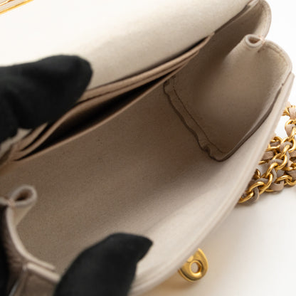 Lily Mini Beige Leather