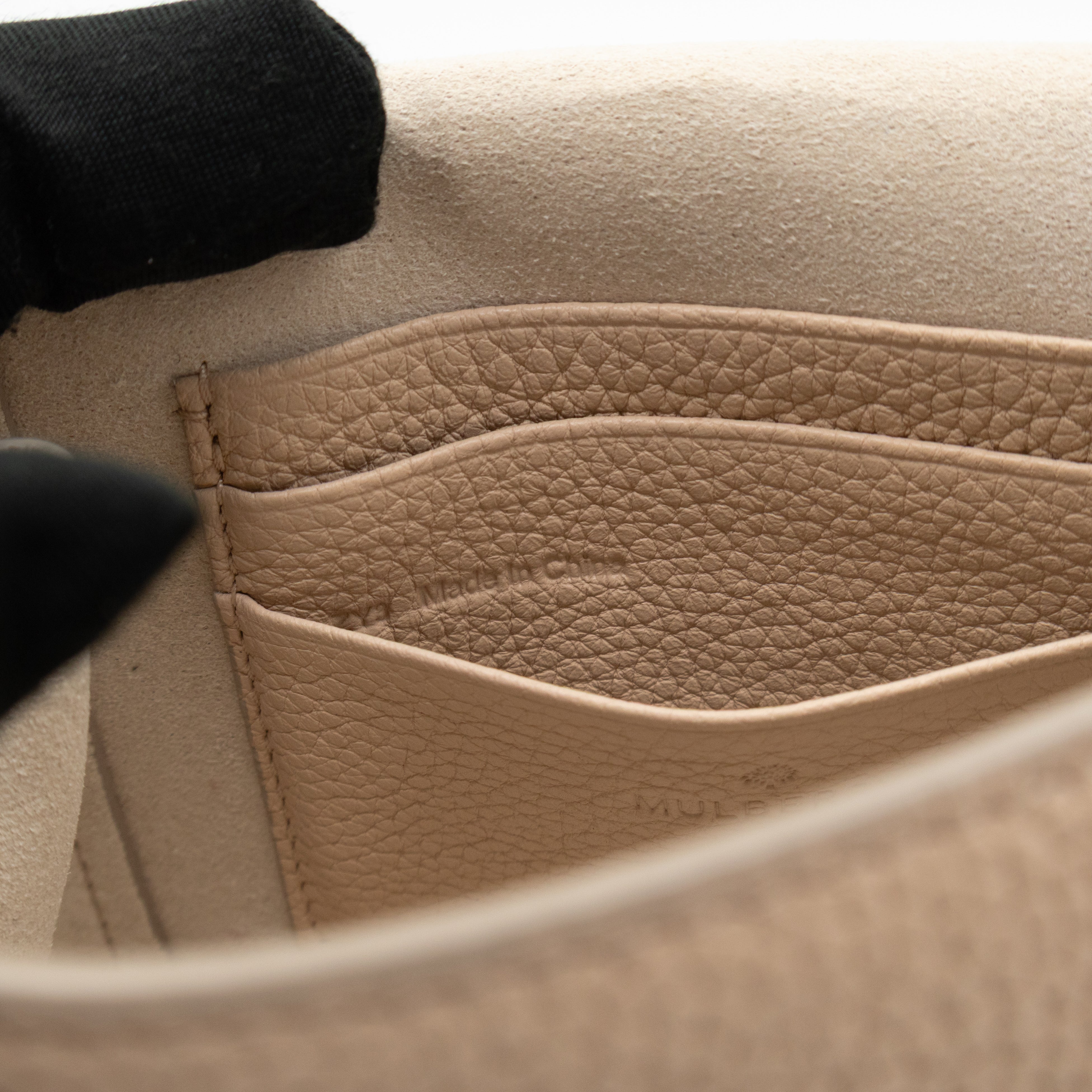 Lily Mini Beige Leather