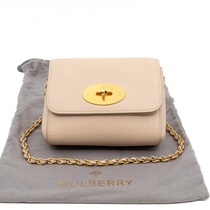 Lily Mini Beige Leather