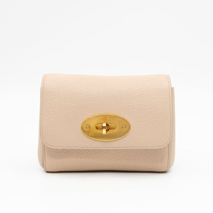 Lily Mini Beige Leather