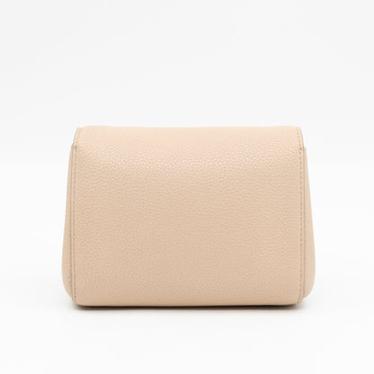 Lily Mini Beige Leather