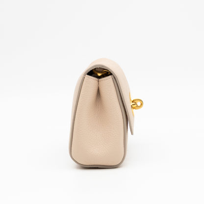 Lily Mini Beige Leather
