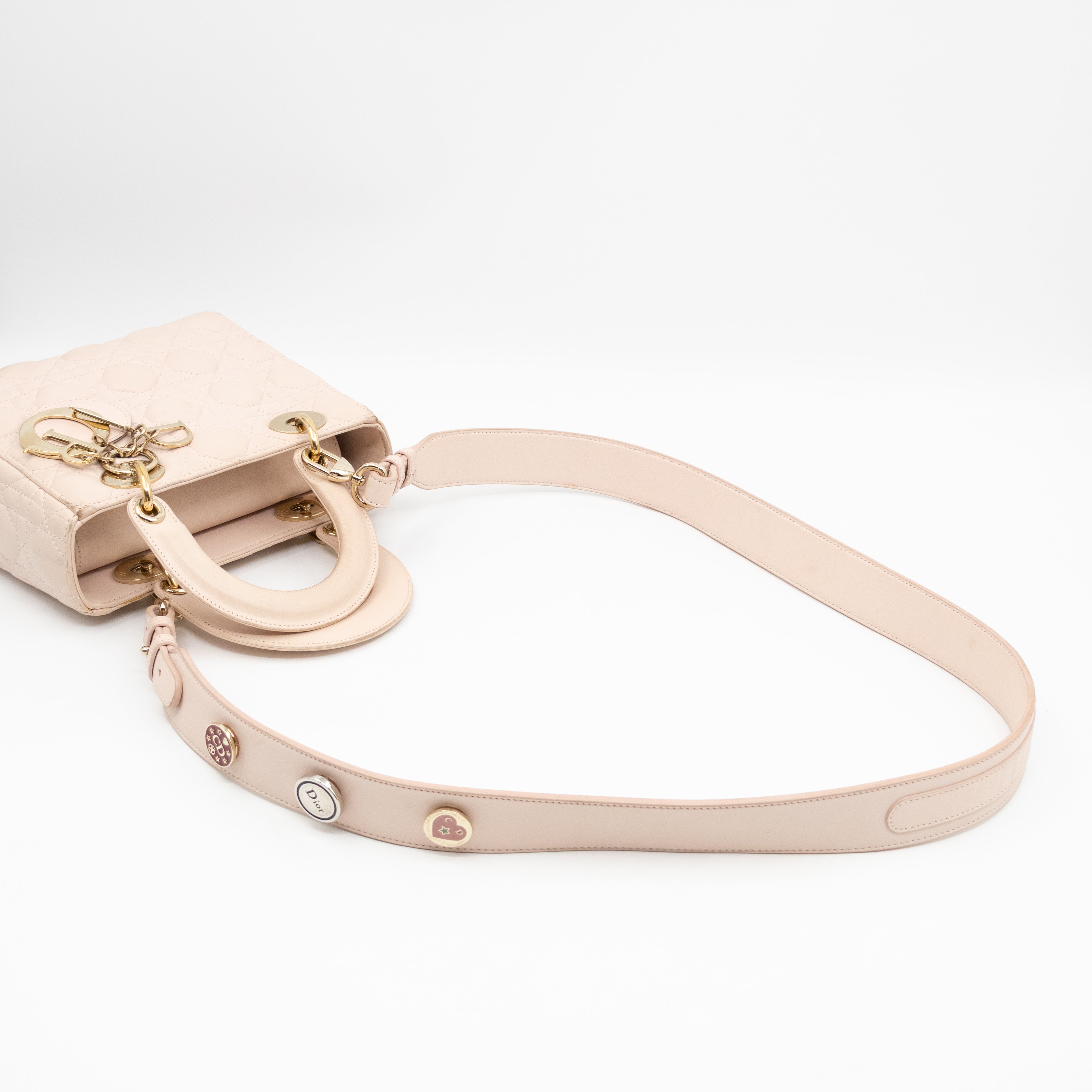 My Lady Dior Small Light Pink Leather