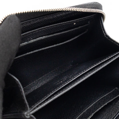 Zippy Coin Purse Black Epi Leather