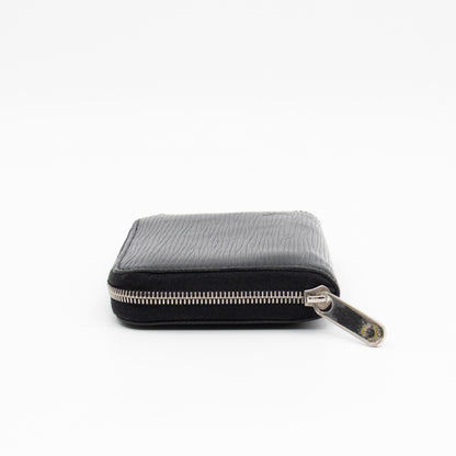 Zippy Coin Purse Black Epi Leather