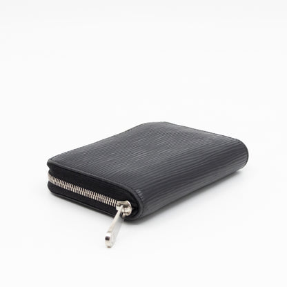 Zippy Coin Purse Black Epi Leather