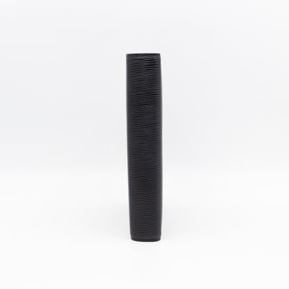 Large Ring Agenda Cover Black Epi Leather