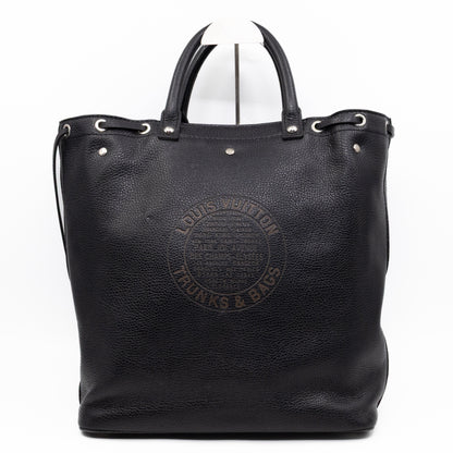 Tobago Trunks & Bags Black Suhali Leather
