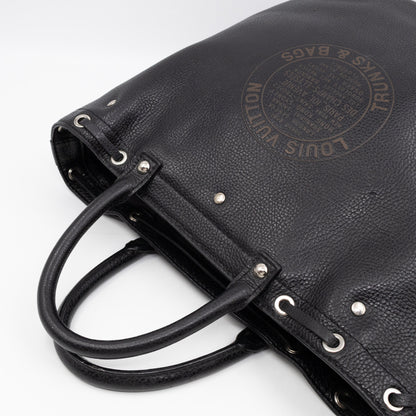 Tobago Trunks & Bags Black Suhali Leather