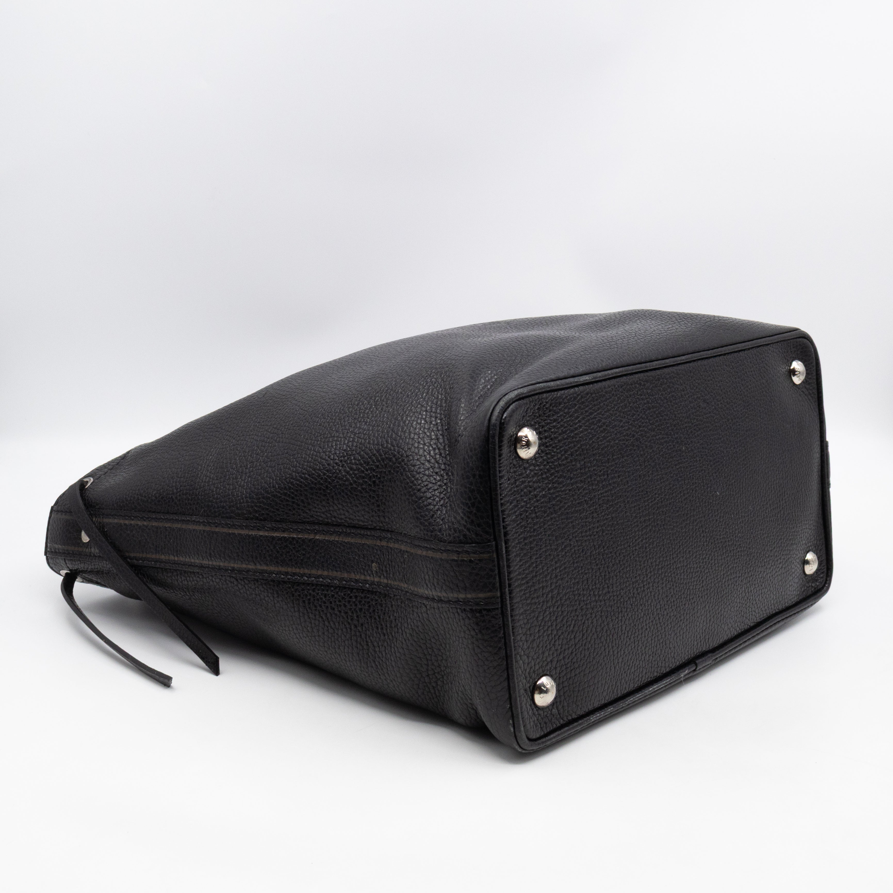 Tobago Trunks & Bags Black Suhali Leather