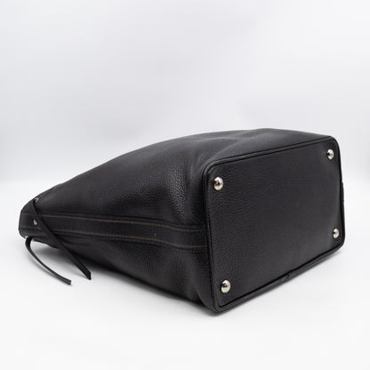 Tobago Trunks & Bags Black Suhali Leather