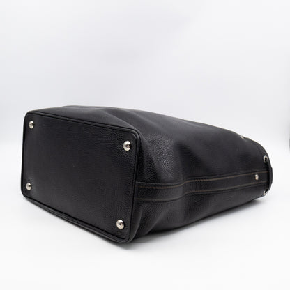Tobago Trunks & Bags Black Suhali Leather