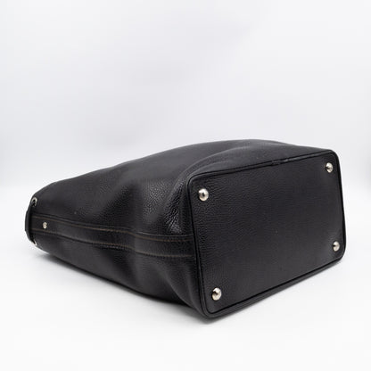 Tobago Trunks & Bags Black Suhali Leather