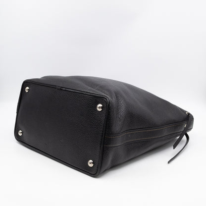 Tobago Trunks & Bags Black Suhali Leather