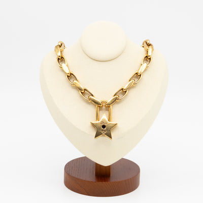 Lucky Star Choker Gold