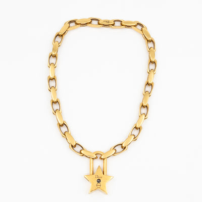 Lucky Star Choker Gold
