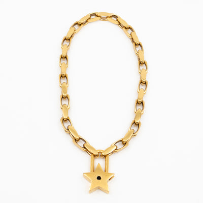 Lucky Star Choker Gold