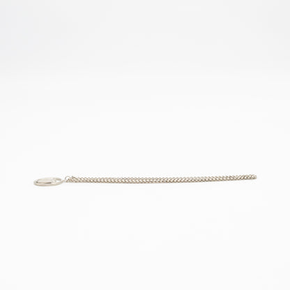 Saddle Jump Pendant Necklace Silver