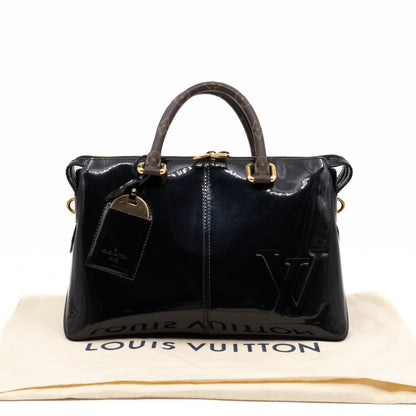 Miroir Tote Metallic Black Vernis