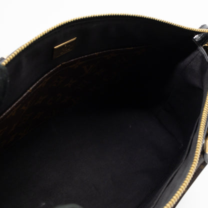 Miroir Tote Metallic Black Vernis
