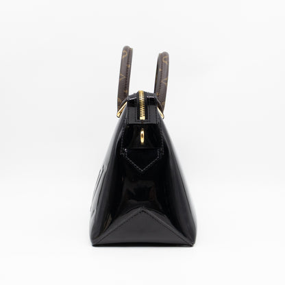 Miroir Tote Metallic Black Vernis