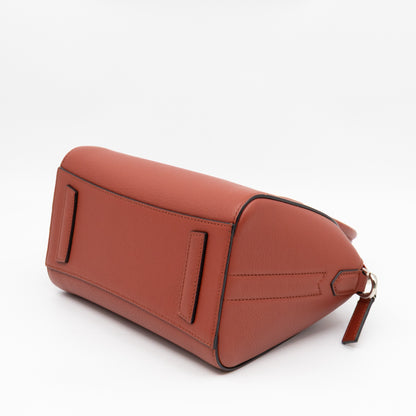 Antigona Small Paprika Grained Leather