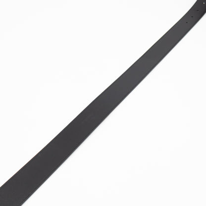 TB Logo Buckle Brown Leather Belt M