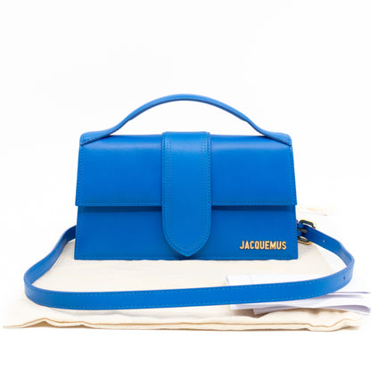 Le Grand Bambino Shoulder Bag Blue Leather
