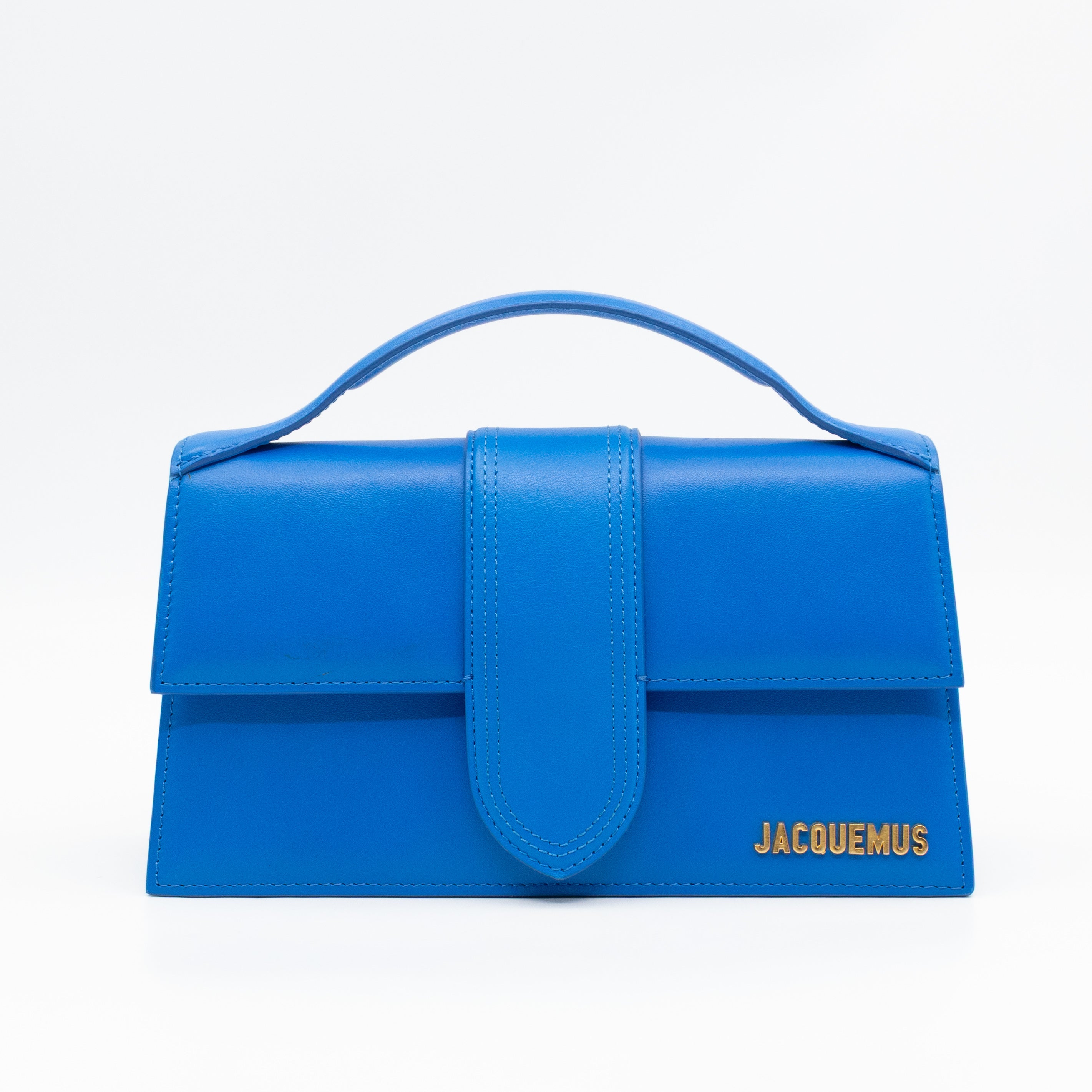 Le Grand Bambino Shoulder Bag Blue Leather