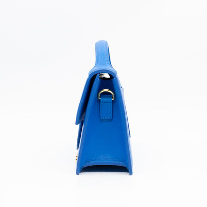 Le Grand Bambino Shoulder Bag Blue Leather