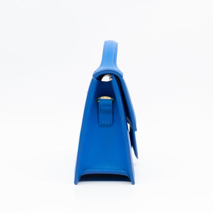 Le Grand Bambino Shoulder Bag Blue Leather