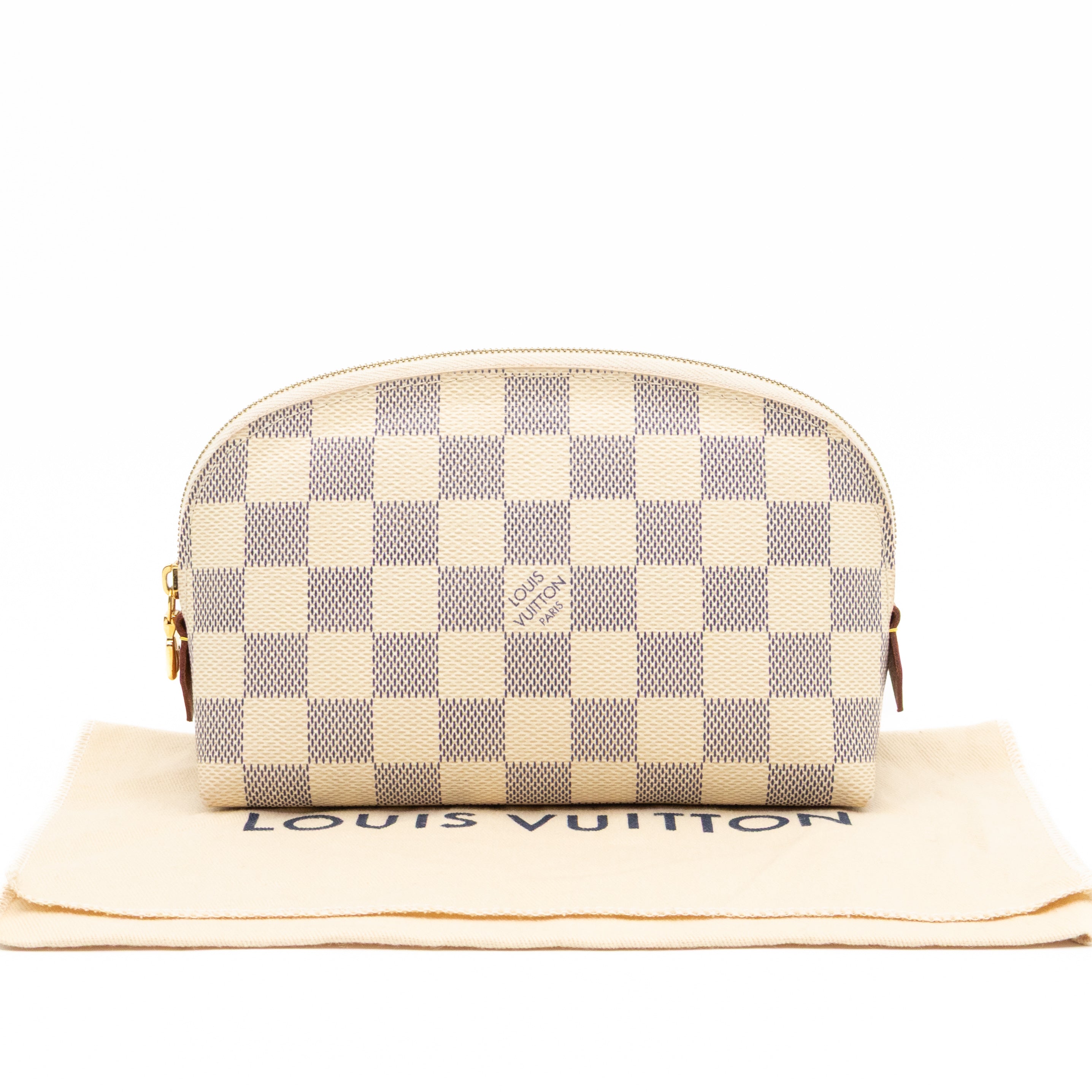 Cosmetic Pouch PM Damier Azur