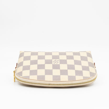 Cosmetic Pouch PM Damier Azur