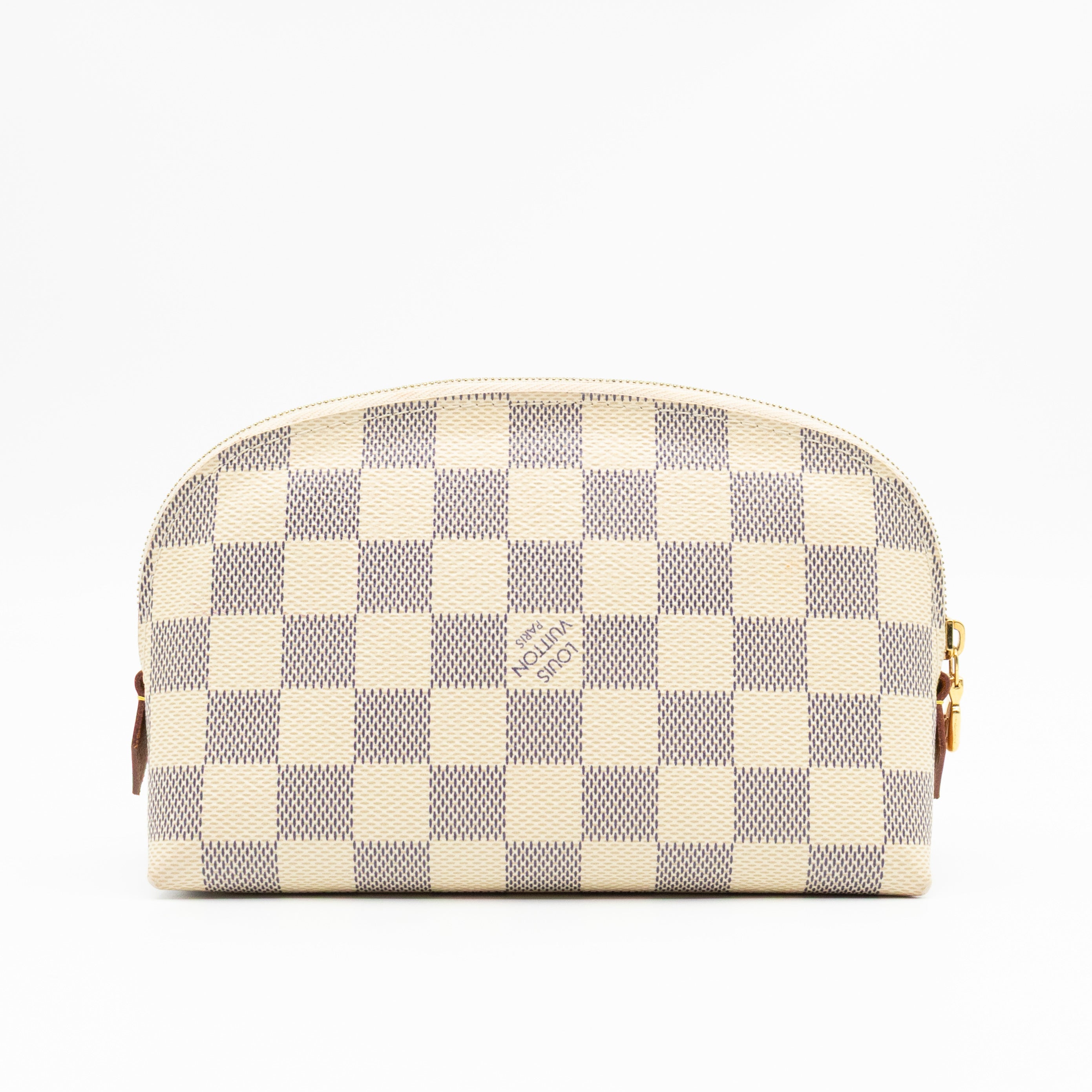 Cosmetic Pouch PM Damier Azur