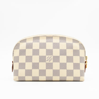 Cosmetic Pouch PM Damier Azur