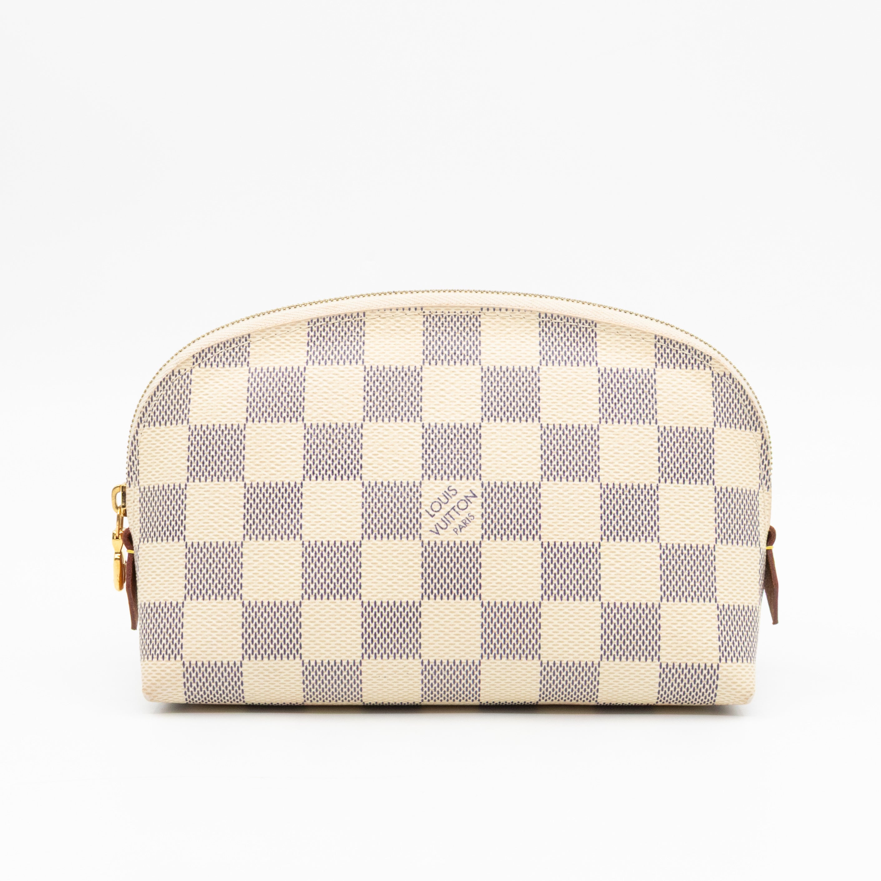 Cosmetic Pouch PM Damier Azur