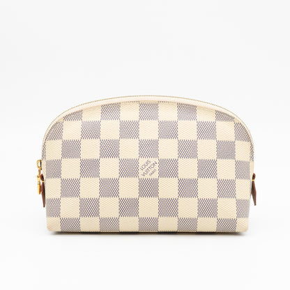 Cosmetic Pouch PM Damier Azur