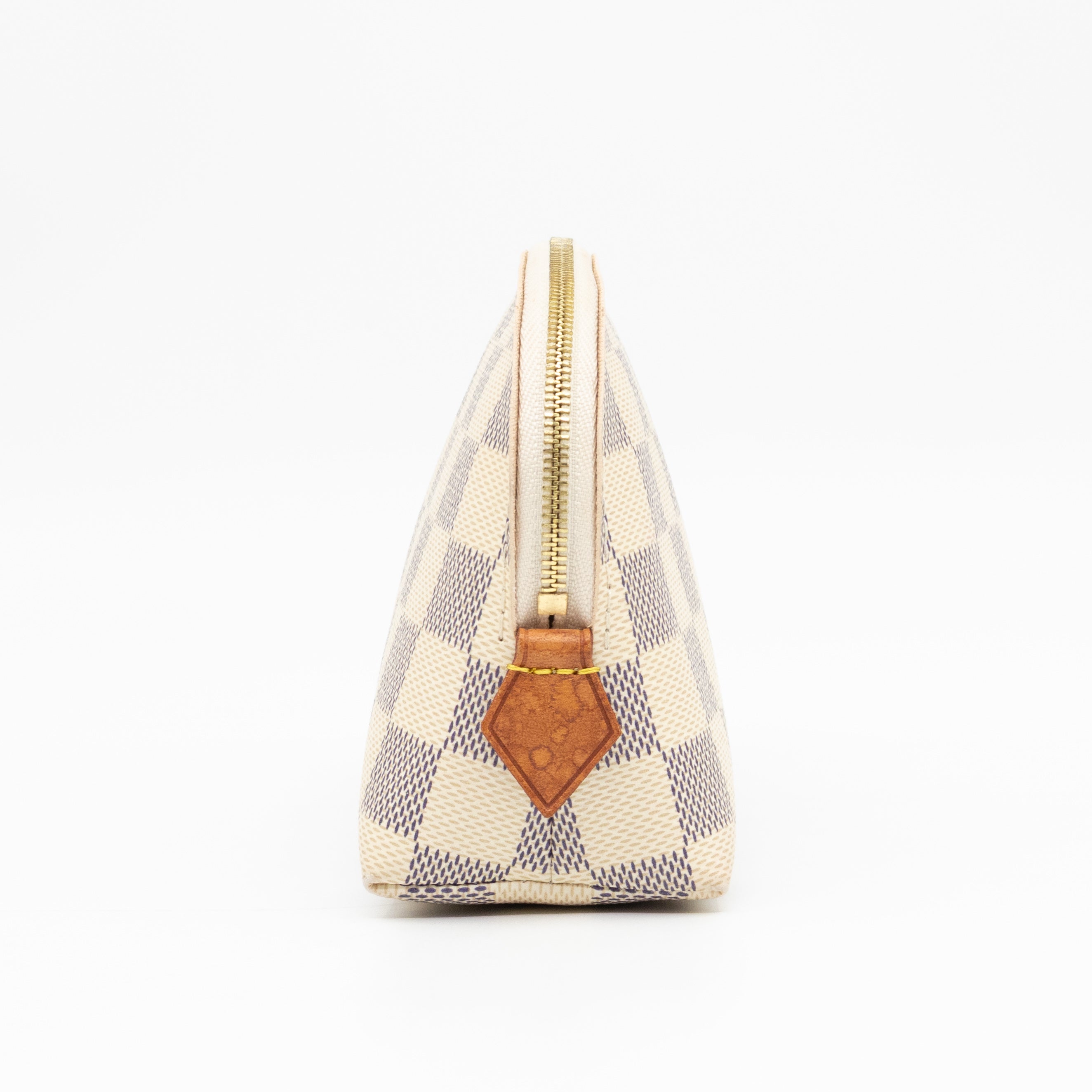 Cosmetic Pouch PM Damier Azur