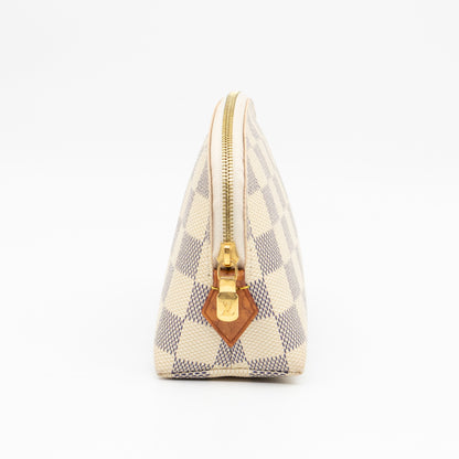 Cosmetic Pouch PM Damier Azur