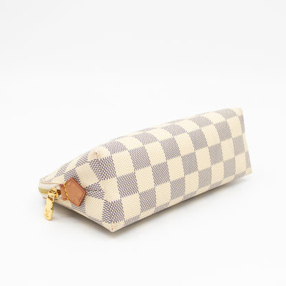 Cosmetic Pouch PM Damier Azur