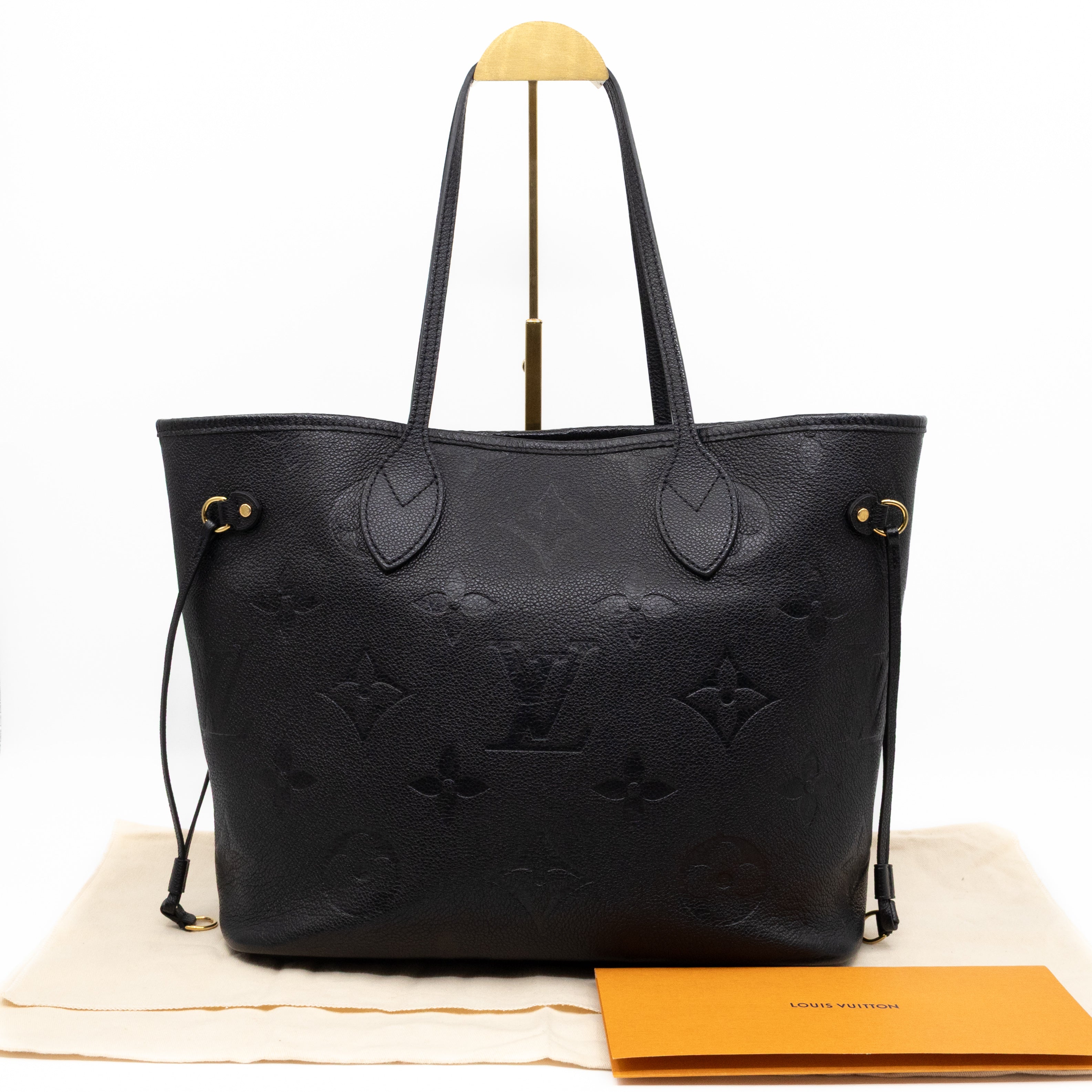 Neverfull MM Black Monogram Empreinte