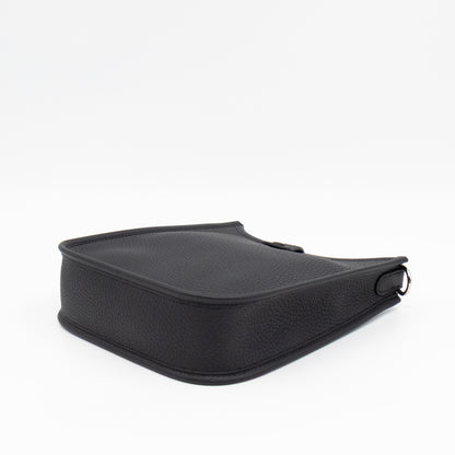 Evelyne 16 Mini Black Leather