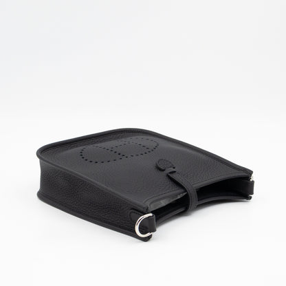 Evelyne 16 Mini Black Leather