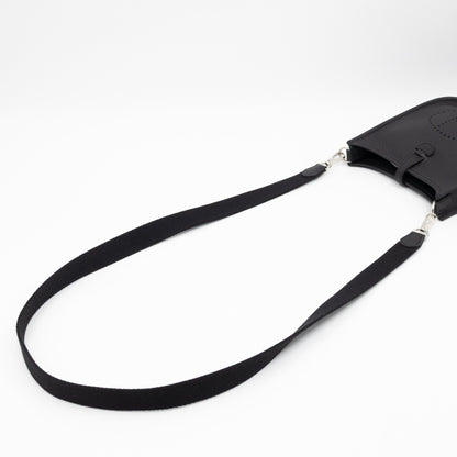 Evelyne 16 Mini Black Leather