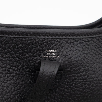 Evelyne 16 Mini Black Leather