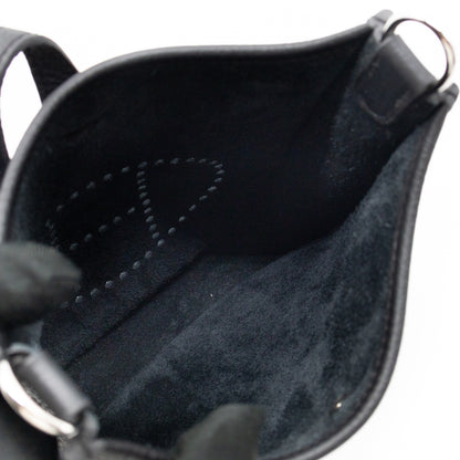 Evelyne 16 Mini Black Leather