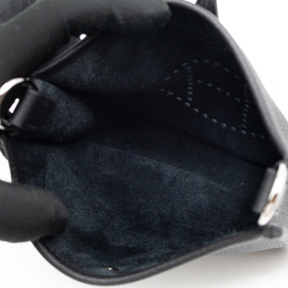 Evelyne 16 Mini Black Leather