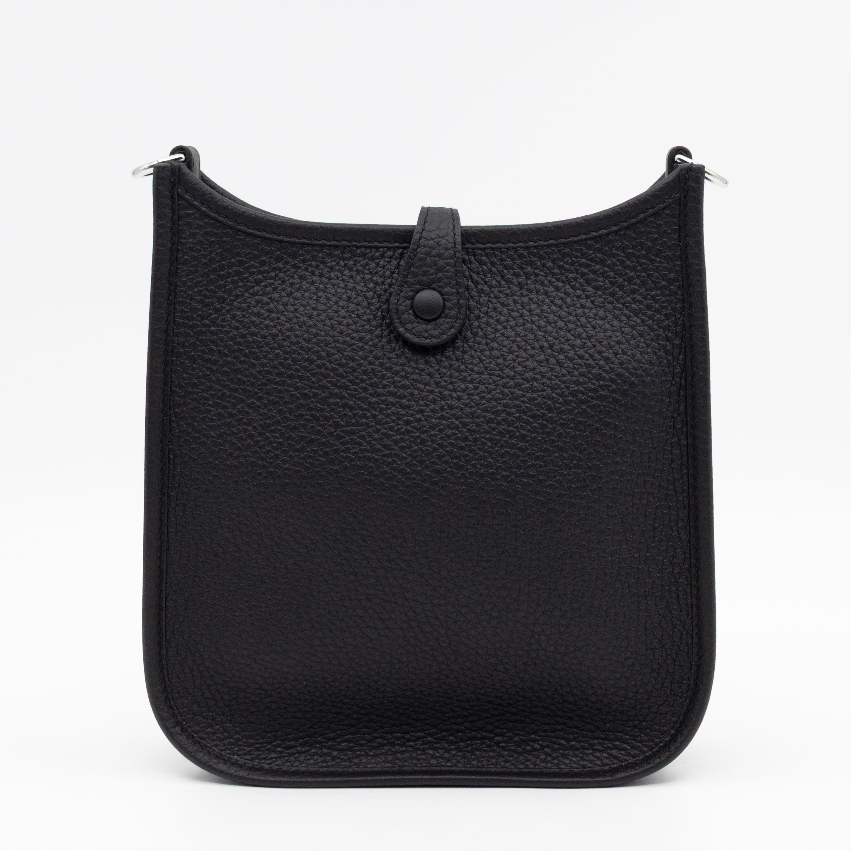 Evelyne 16 Mini Black Leather