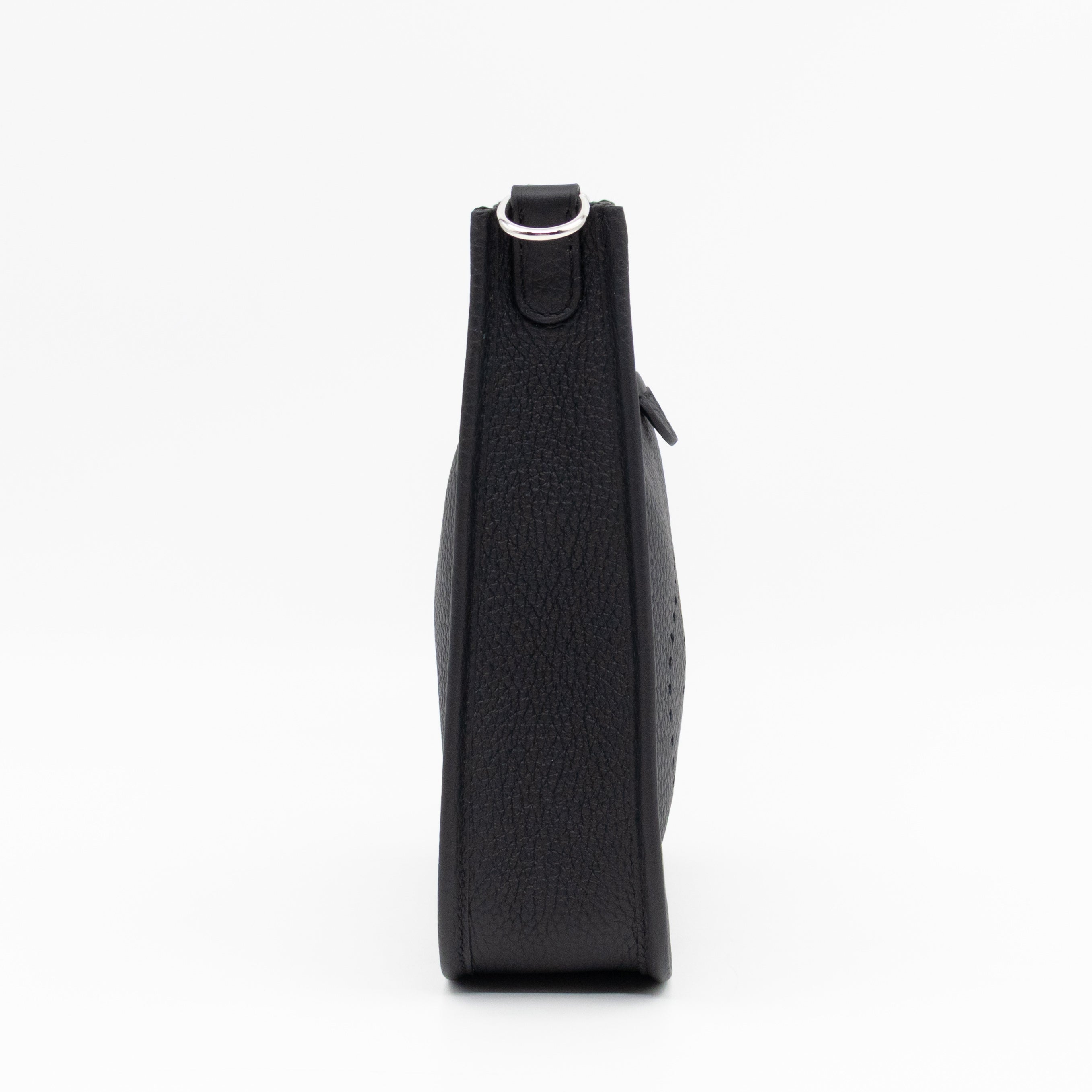 Evelyne 16 Mini Black Leather