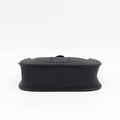 Evelyne 16 Mini Black Leather